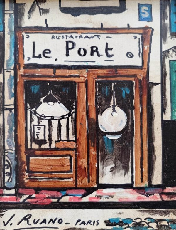 Fachada de París de Jorge Ruano