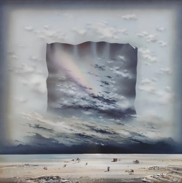 Gran obra de Emilio Bolinches con sus característicos niños magos ejecutando tareas